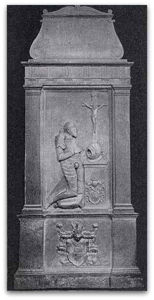 náhrobek - Jaroslav ze Šternberka 2 ( kostel Nepomuk )