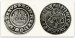mince - půlgroš Jana Lucemburského ( 1310 - 1346 )